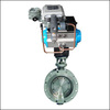 BGTWSY ON-OFF Type Flange Three Eccentric Pneumatic Butterfly Valve