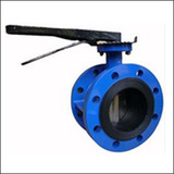 BSWF Hand Lever Flange Centre Line Butterfly Valve